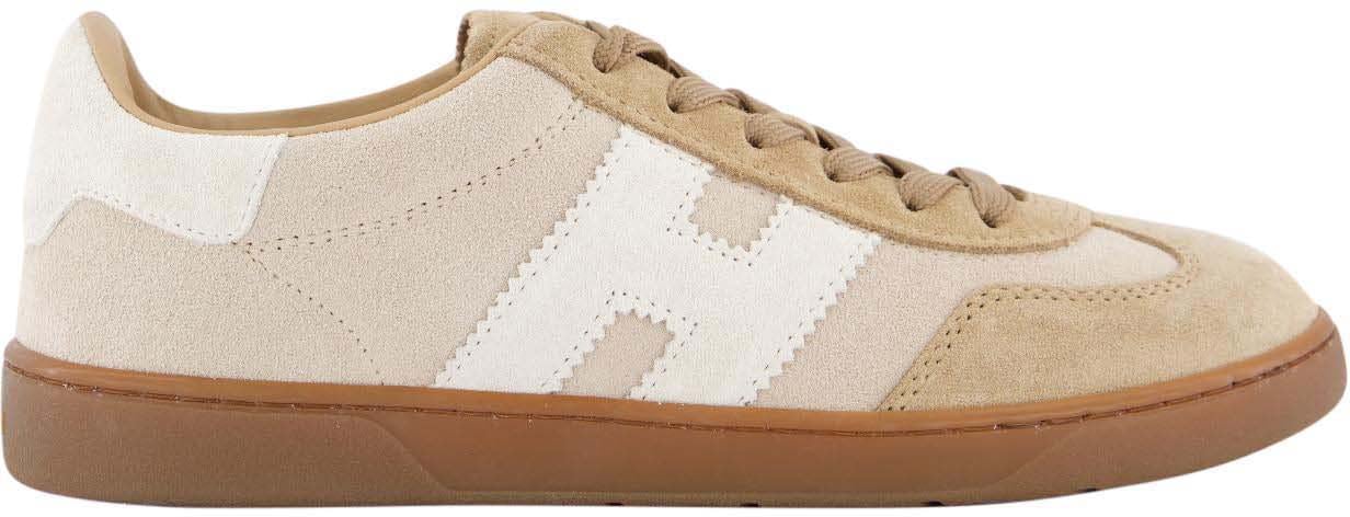 HOGAN Dames Cool Sneaker Beige Beige