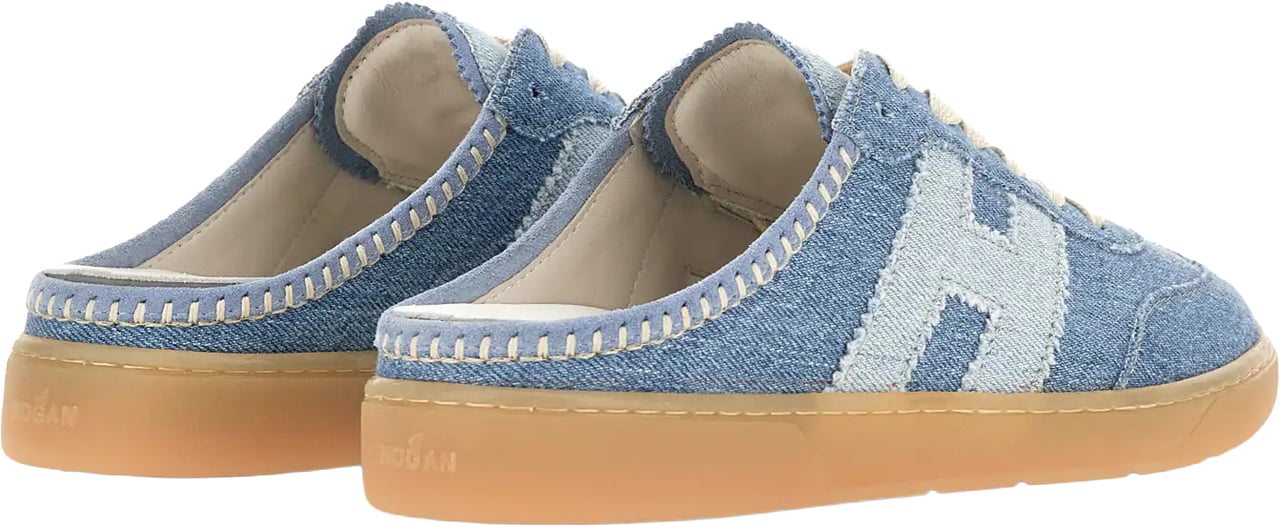 HOGAN Sneakers Denim Lichtblauw