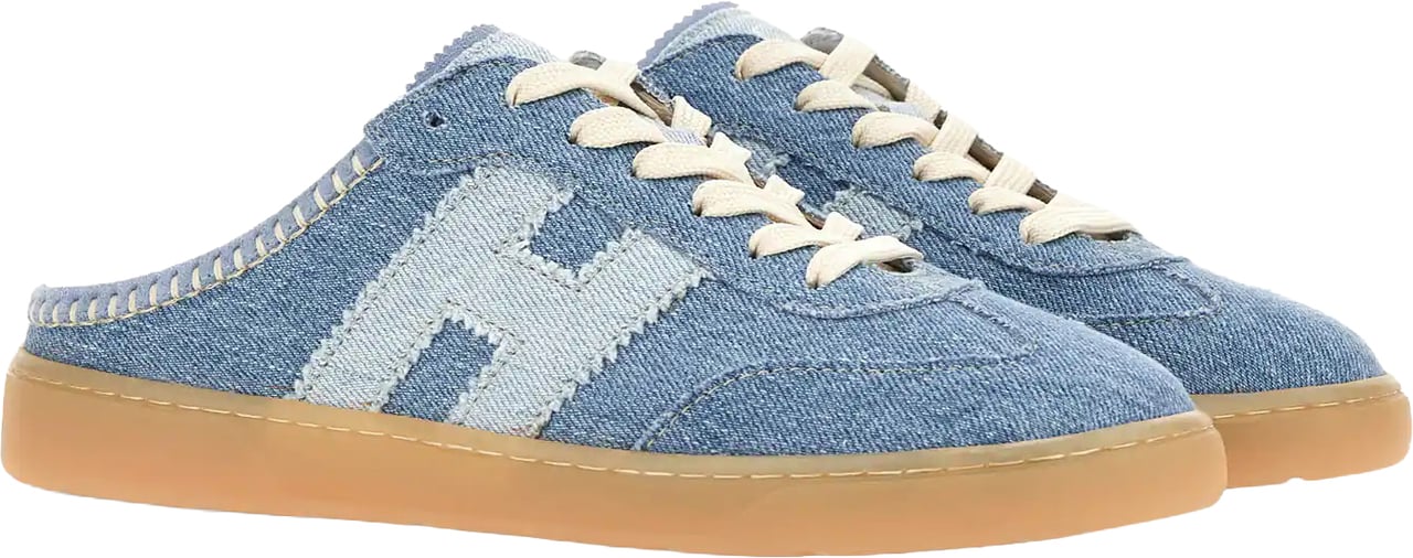 HOGAN Sneakers Denim Lichtblauw