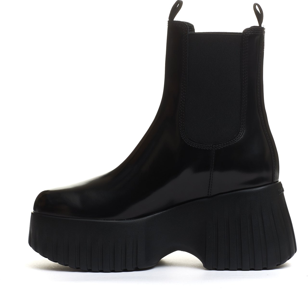 HOGAN Stivaletto H Stripes Pelle Nero Zwart