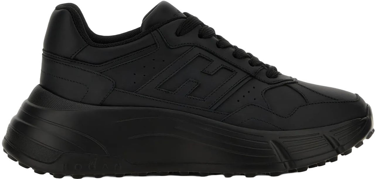 HOGAN Flat Shoes Black Zwart