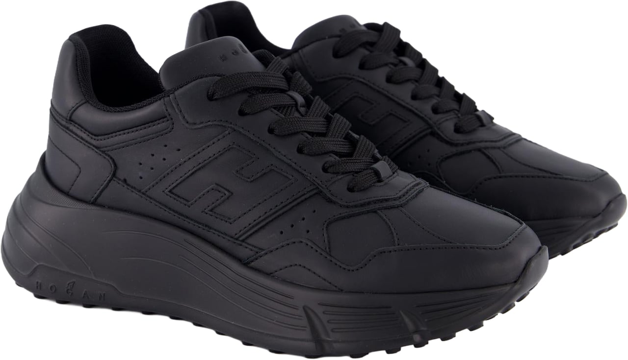 HOGAN Dames H669 Sneaker Zwart Zwart