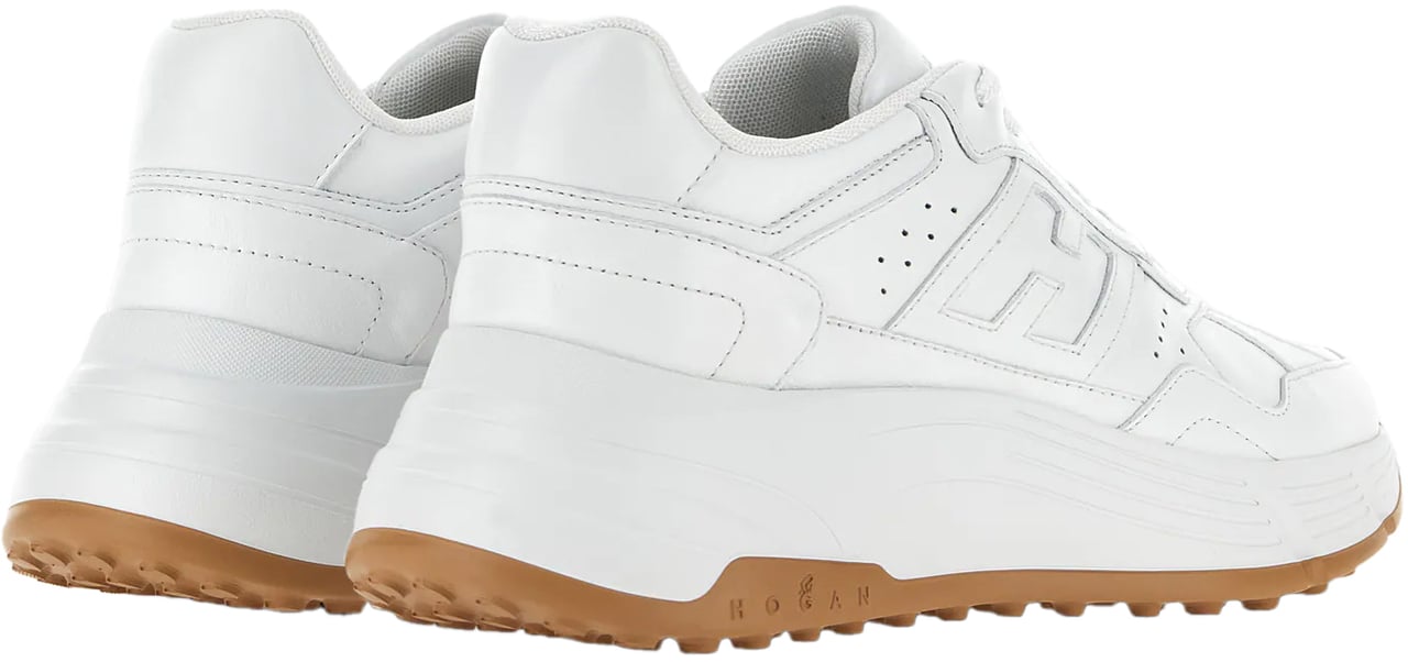 HOGAN Flat Shoes White Wit