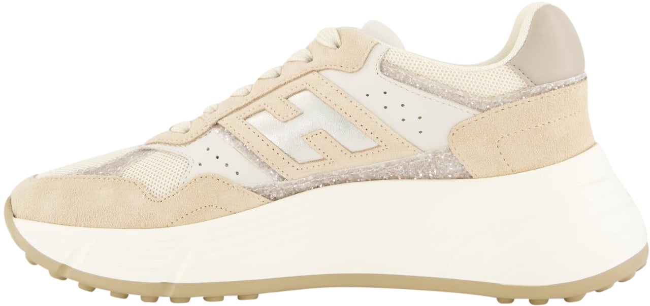 HOGAN Dames H669 Sneaker Beige Beige