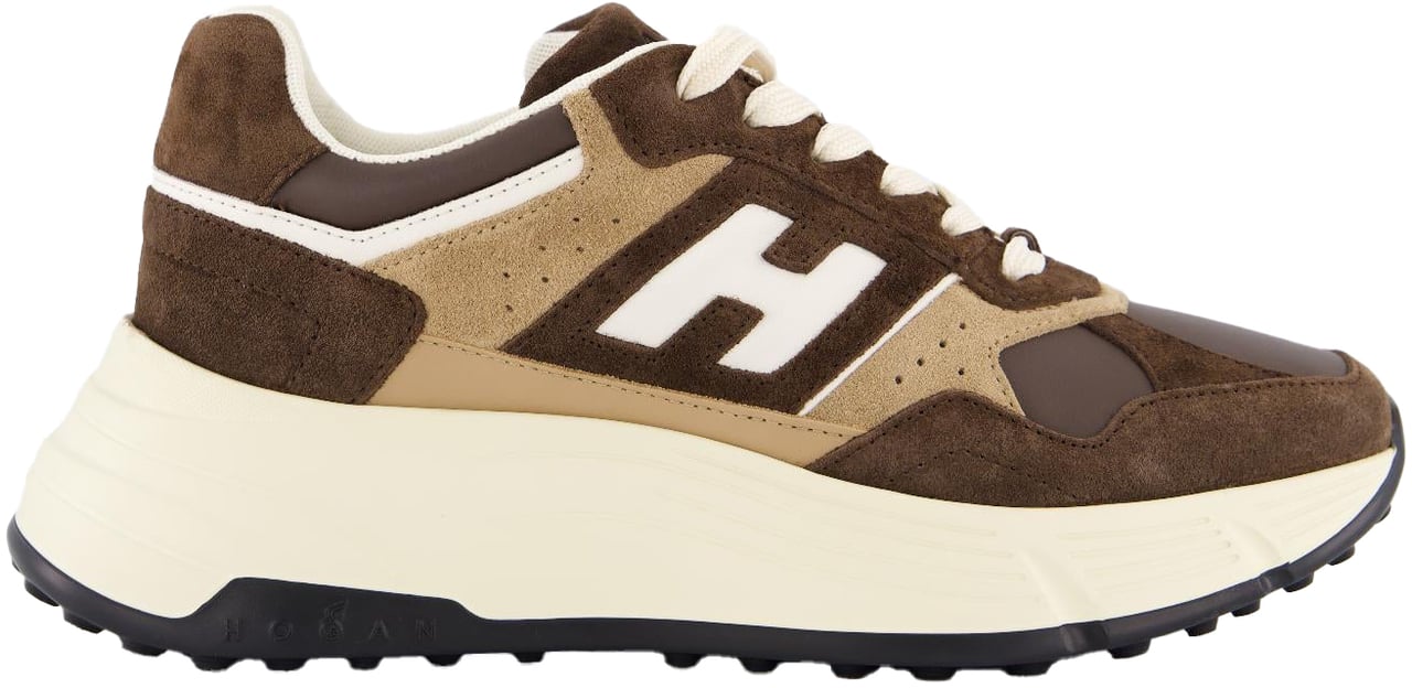 HOGAN Dames H669 Sneaker Bruin Bruin