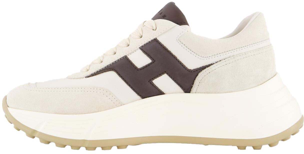 HOGAN Dames H669 Sneaker Beige Beige