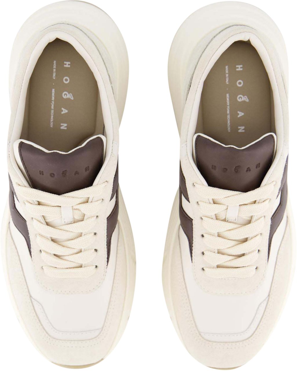 HOGAN Dames H669 Sneaker Beige Beige