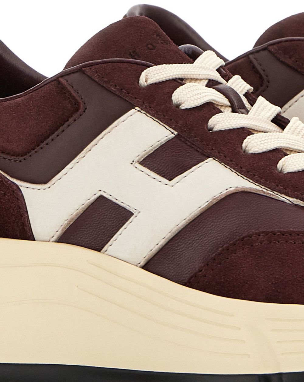 HOGAN Hogan Sneakers Marrone E Bianco Wit
