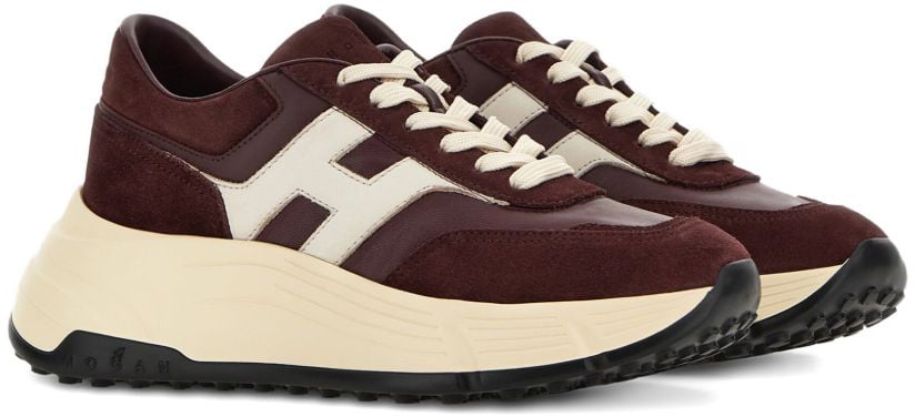 HOGAN Hogan Sneakers Marrone E Bianco Wit