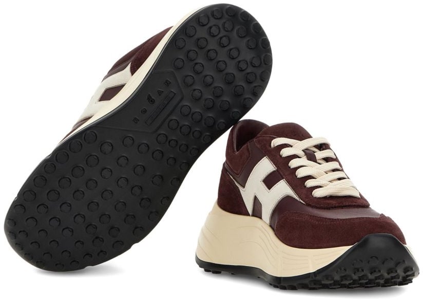 HOGAN Hogan Sneakers Marrone E Bianco Wit
