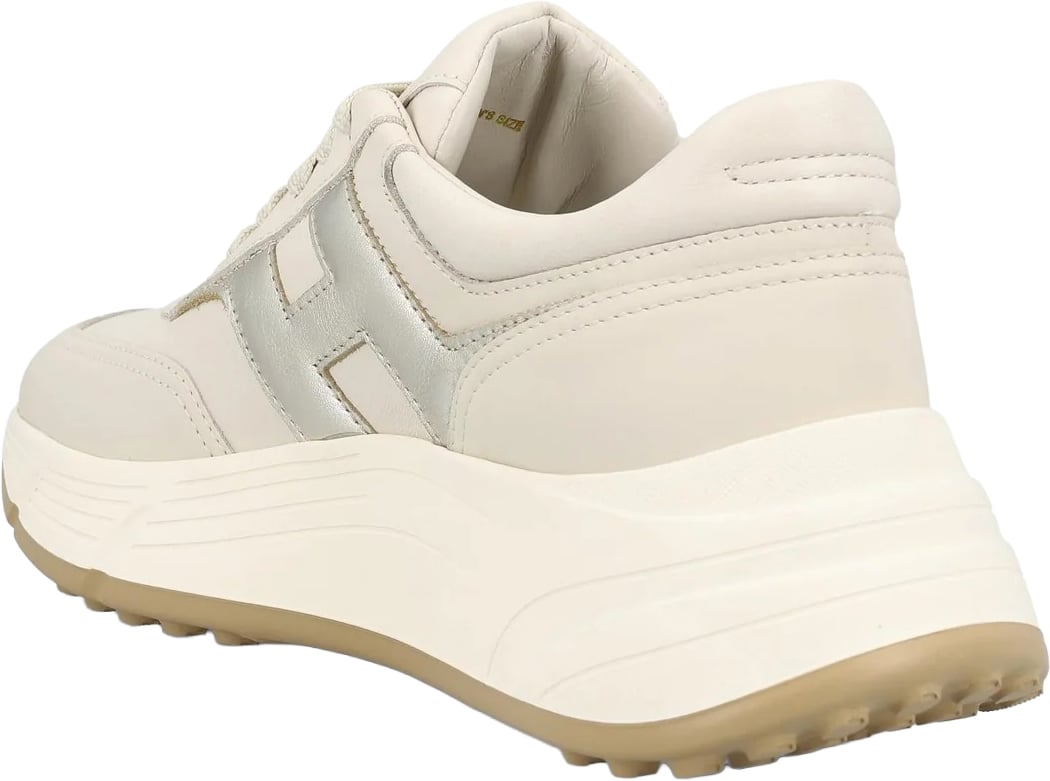 HOGAN Flat Shoes Yogurt Wit