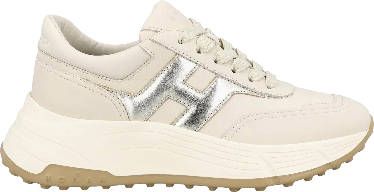 HOGAN Flat Shoes Yogurt Wit