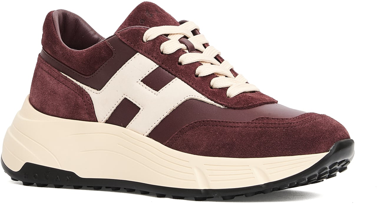 HOGAN Running H669 Hi Fi Cam Bordeaux Rood