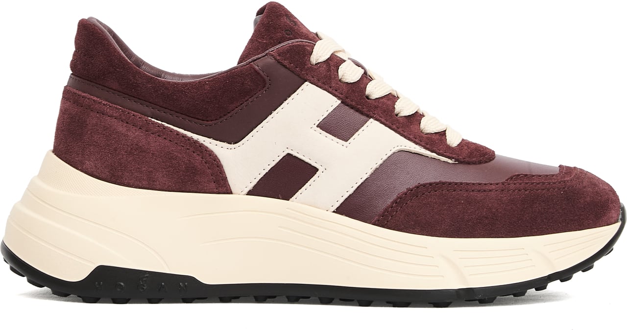 HOGAN Running H669 Hi Fi Cam Bordeaux Rood
