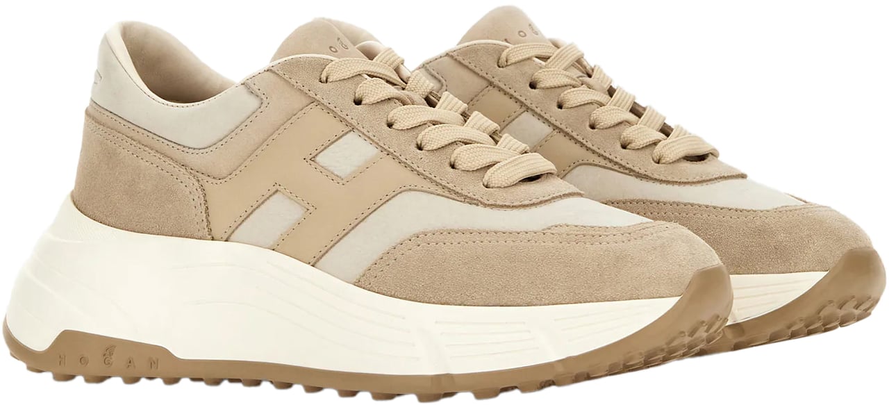 HOGAN Flat Shoes Beige Beige