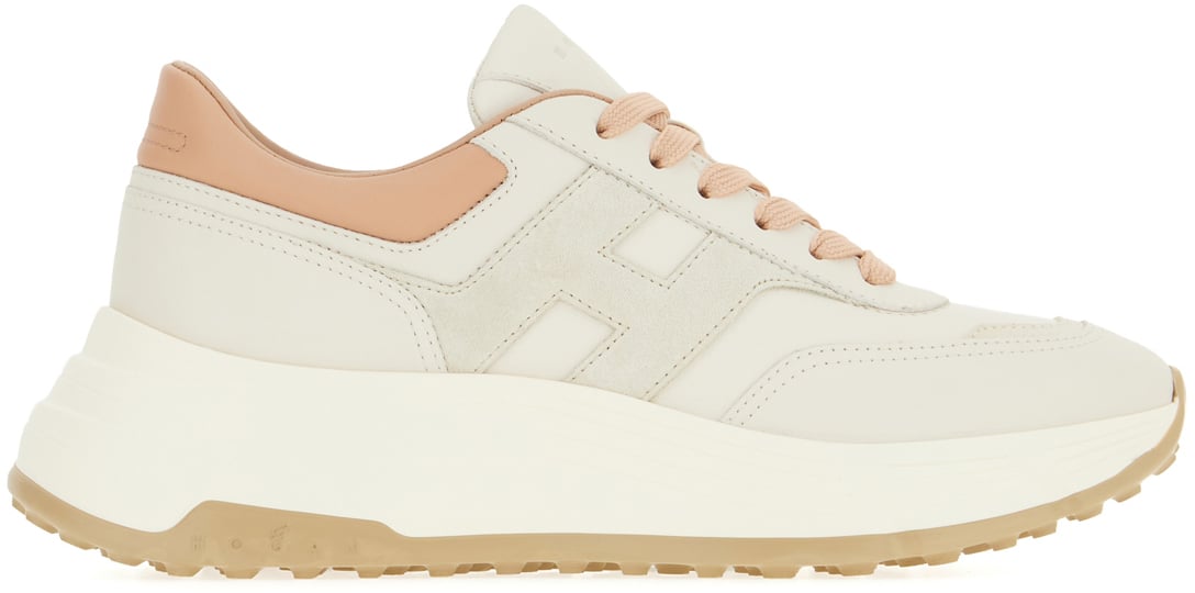 HOGAN HOGAN Multicolor leather and suede H669 sneakers Divers