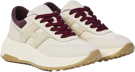 HOGAN Sneakers Biancobordaux Wit