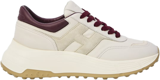 HOGAN Sneakers Biancobordaux Wit