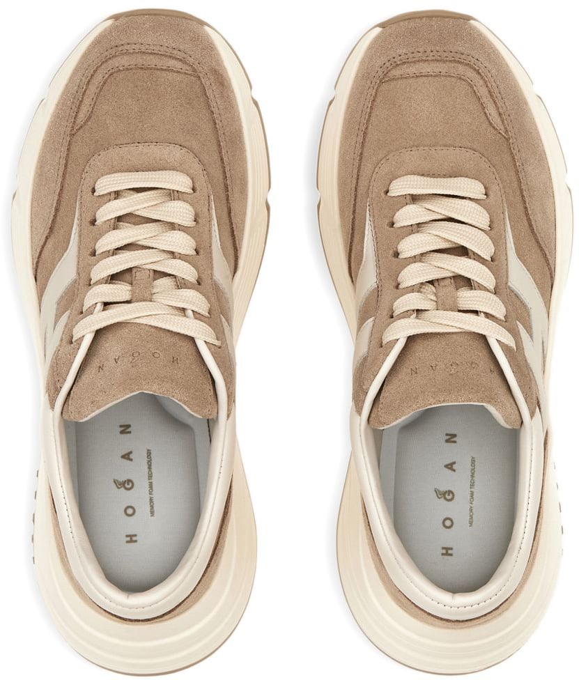 HOGAN Flat Shoes Taupe
