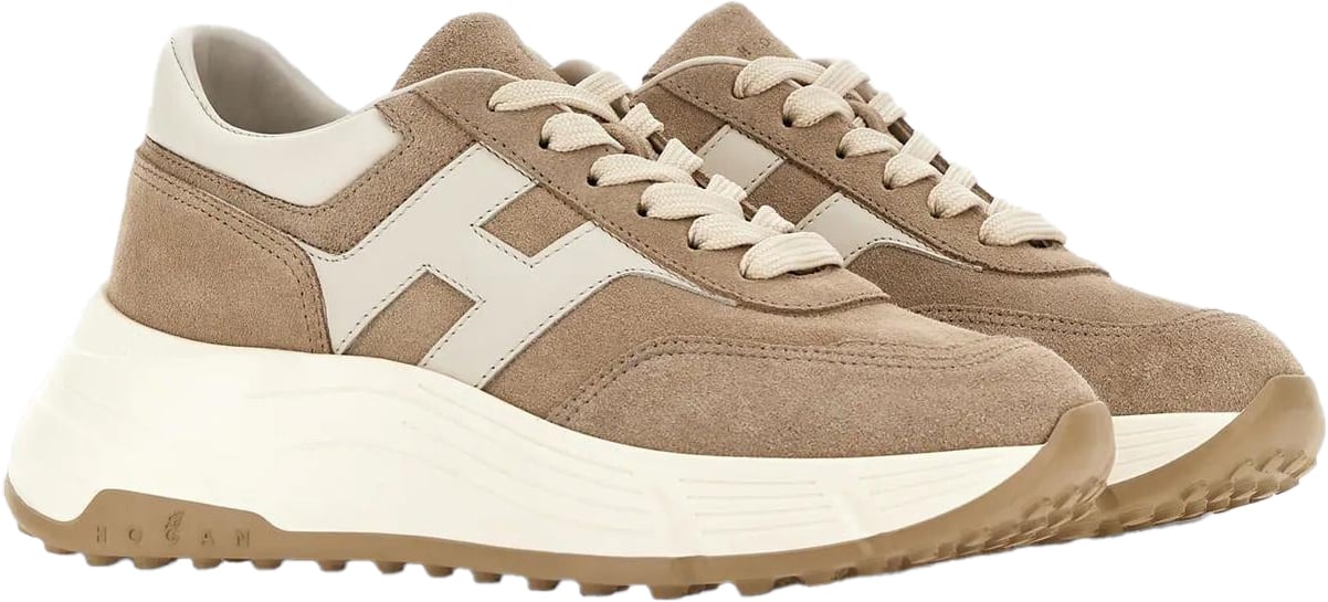 HOGAN Dames H669 Allacciato H Beige