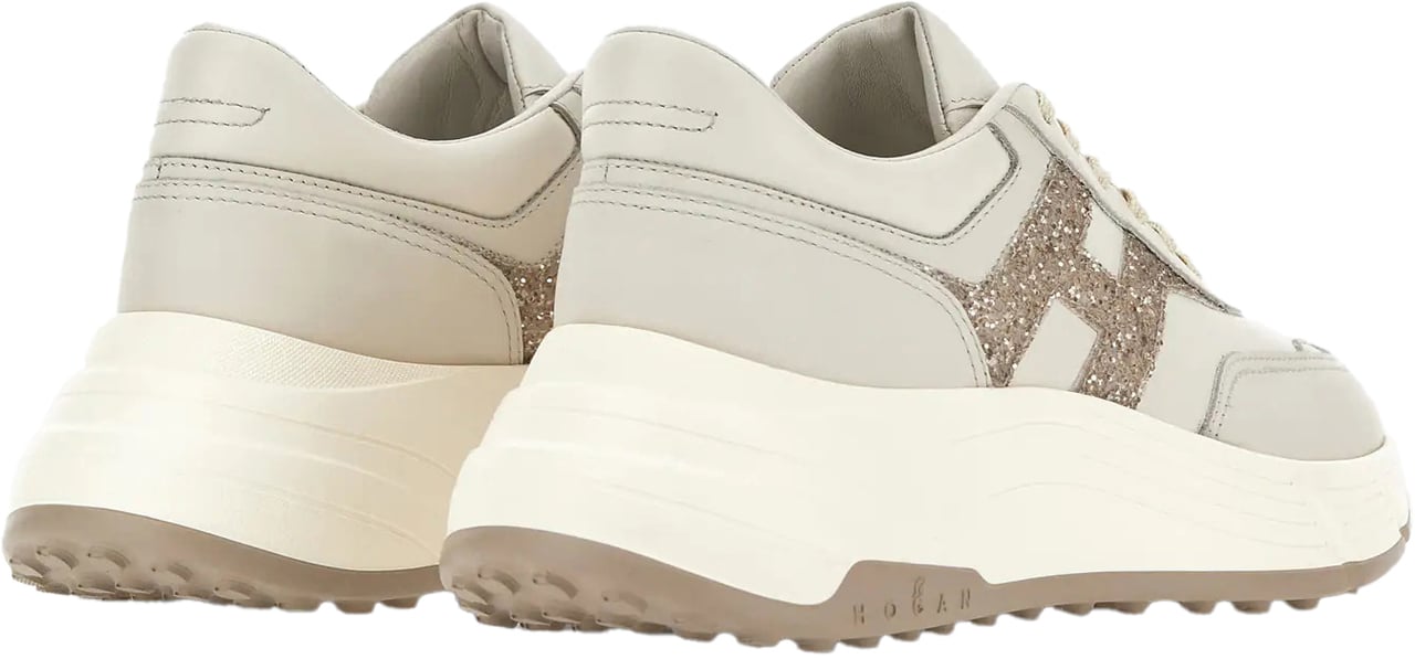 HOGAN Flat Shoes Yogurt Wit