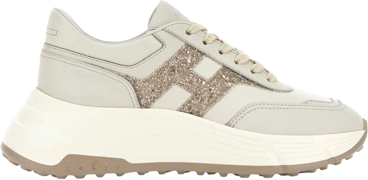 HOGAN Flat Shoes Yogurt Wit