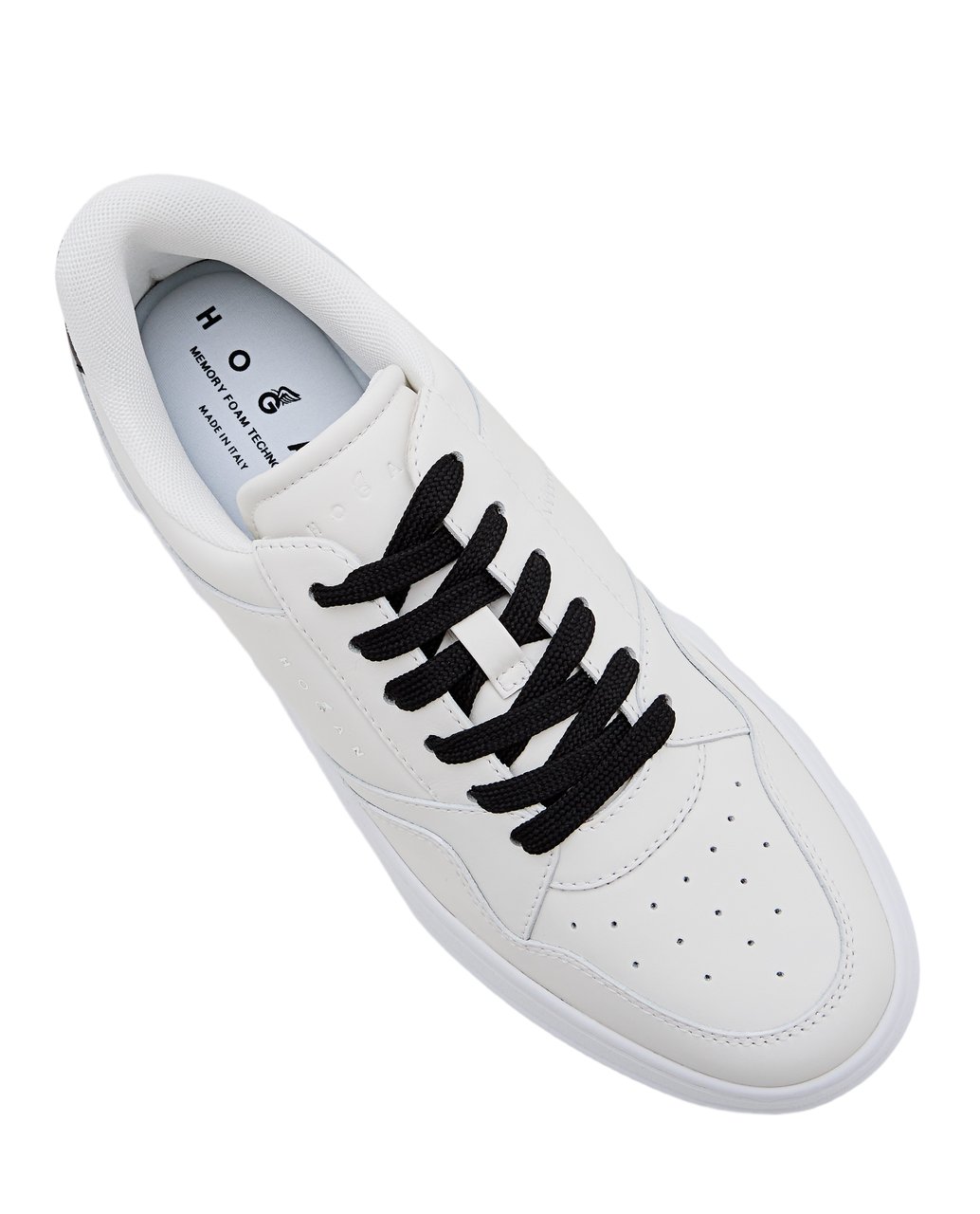 HOGAN Low-Top Lace-Up Sneakers With Minimalist Detailing Wit