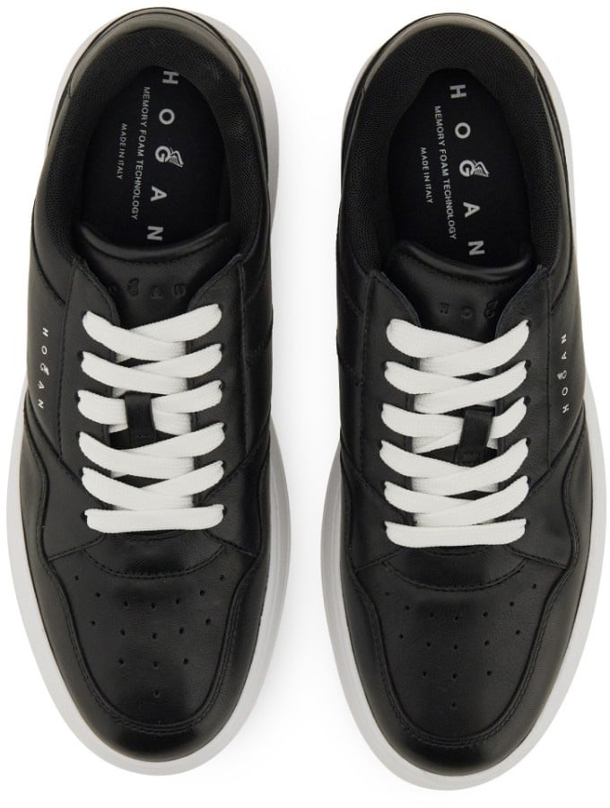HOGAN Sneakers H670 Lace-Up Zwart