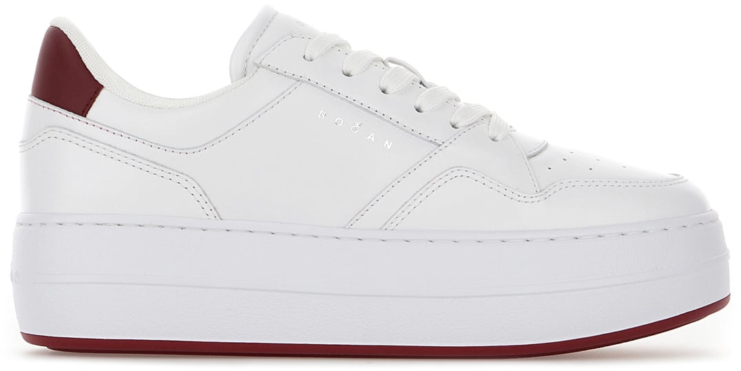 HOGAN HOGAN White leather sneakers Wit