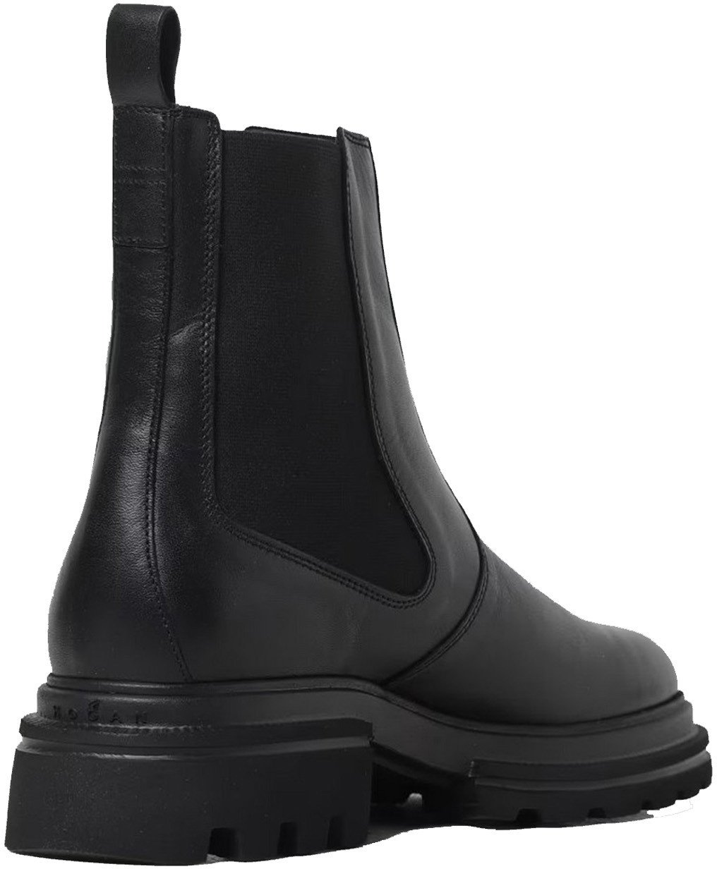 HOGAN Booties Black Zwart