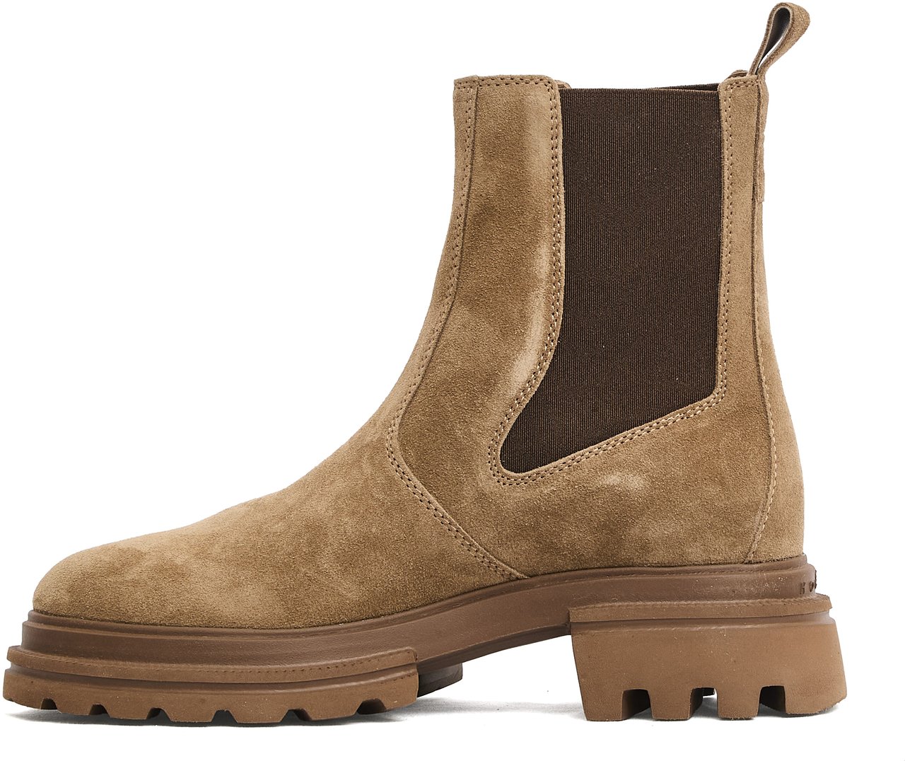 HOGAN Beatles Camoscio Beige Fondo Carroarmato Beige
