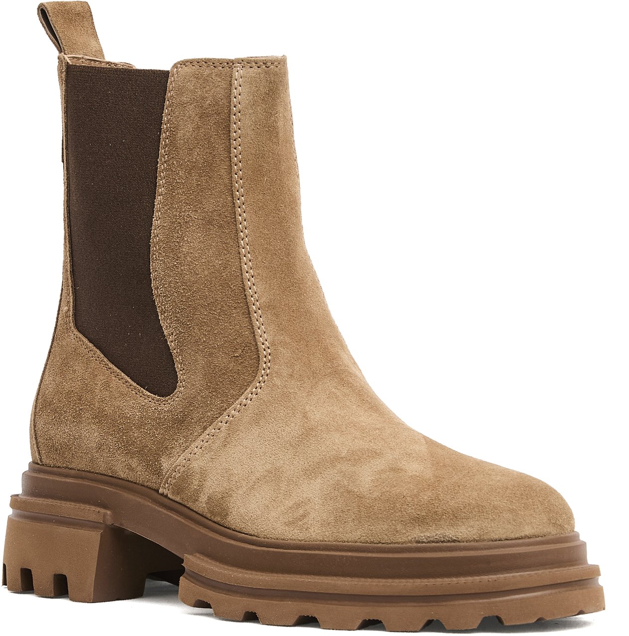 HOGAN Beatles Camoscio Beige Fondo Carroarmato Beige