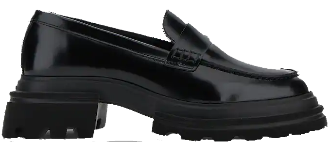 HOGAN Flat Shoes Black Zwart