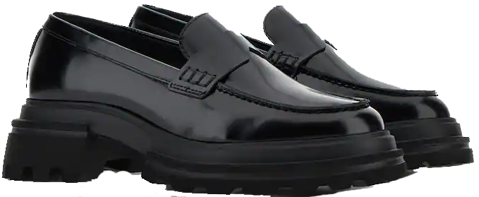 HOGAN Flat Shoes Black Zwart