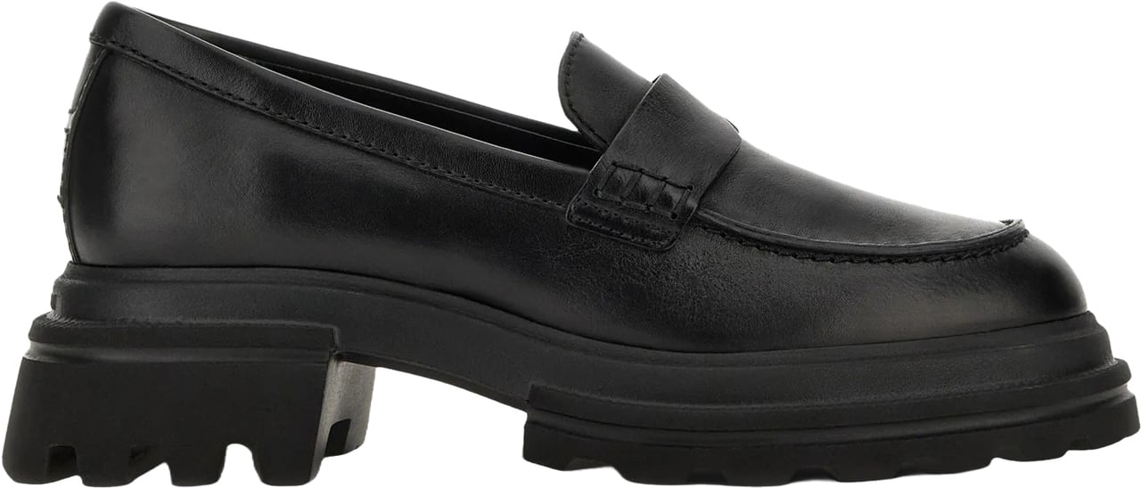 HOGAN Flat Shoes Black Zwart