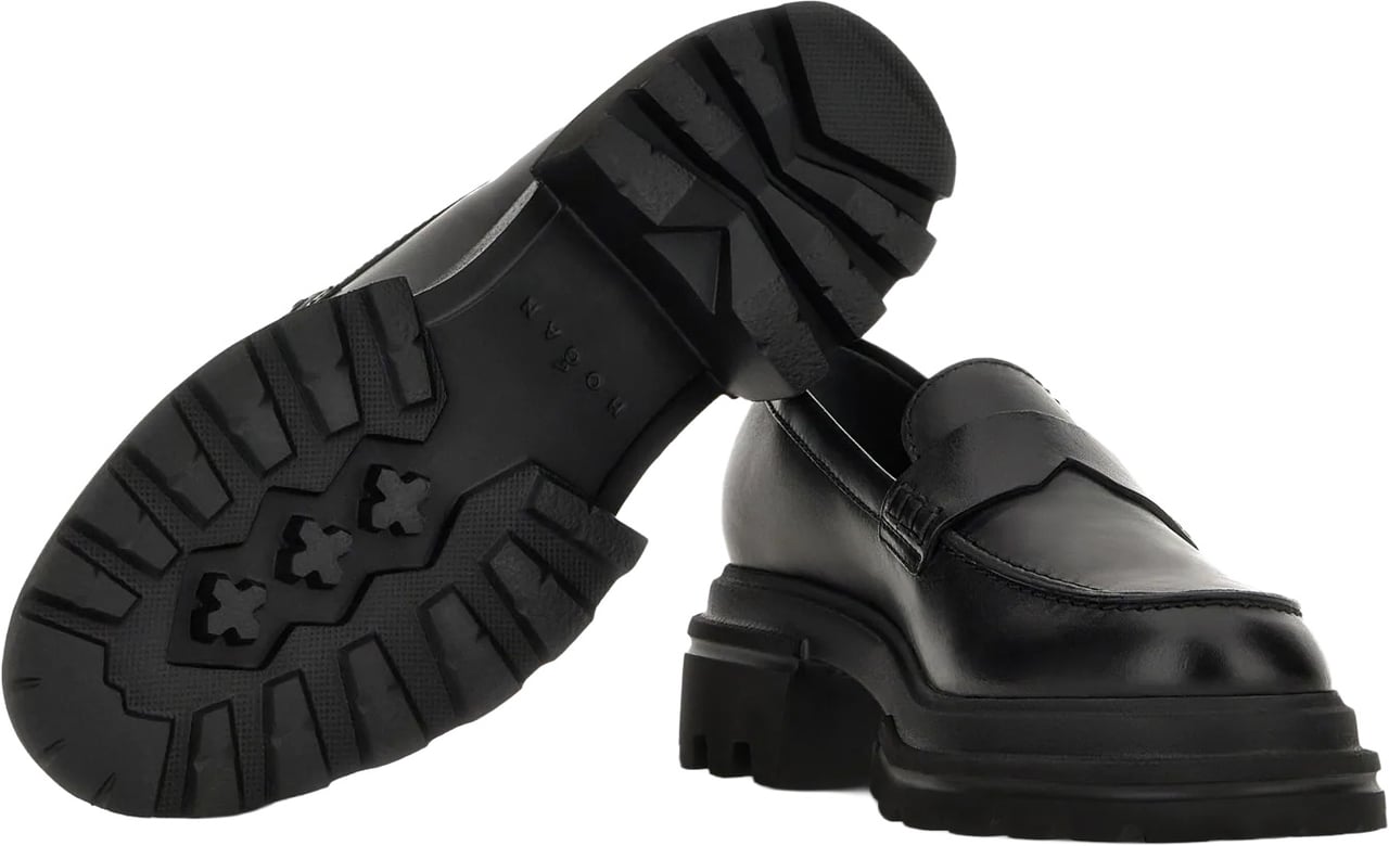 HOGAN Flat Shoes -97 Zwart