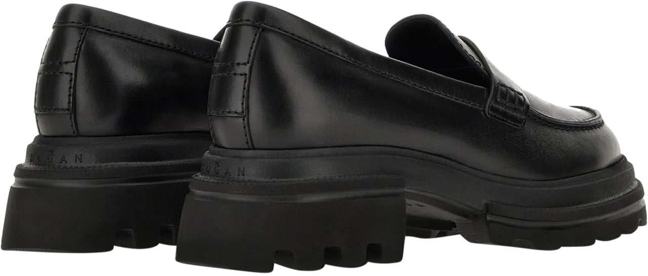 HOGAN Flat Shoes Black Zwart