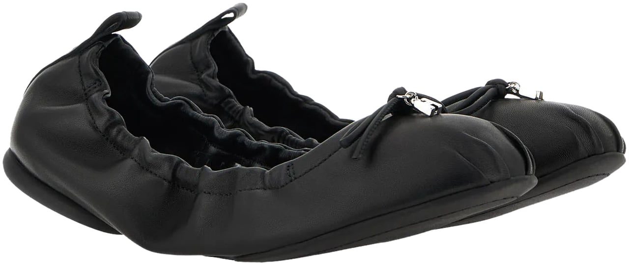HOGAN Flat Shoes Black Zwart