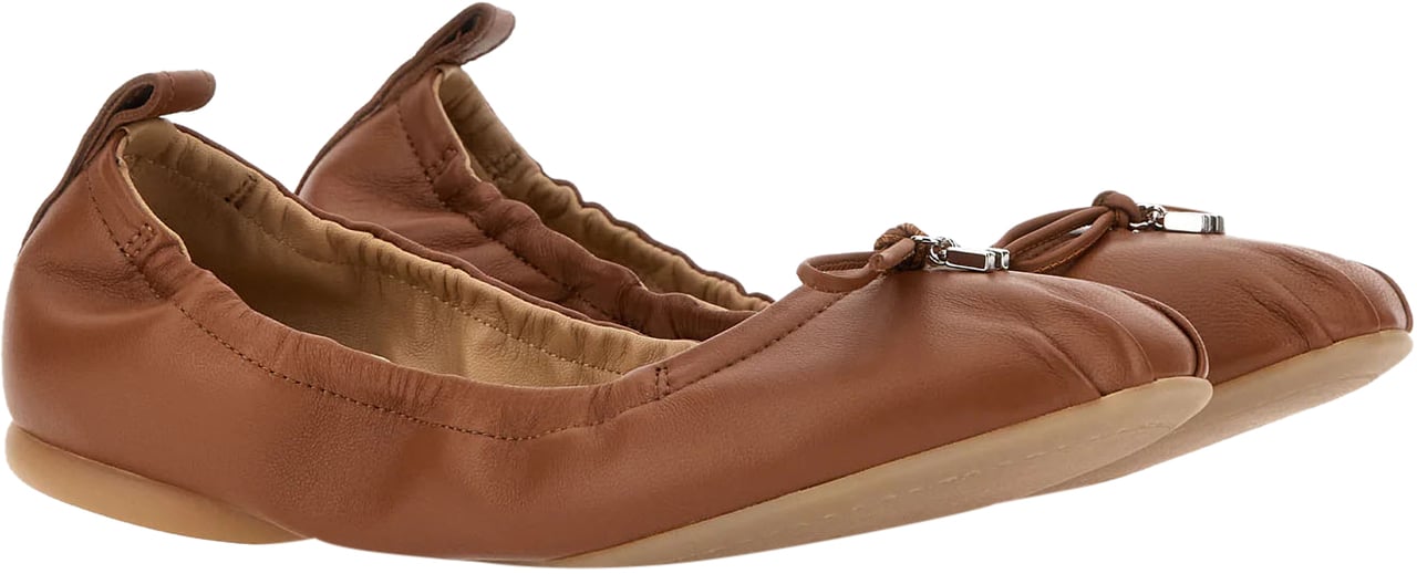 HOGAN Flat Shoes Brown Bruin