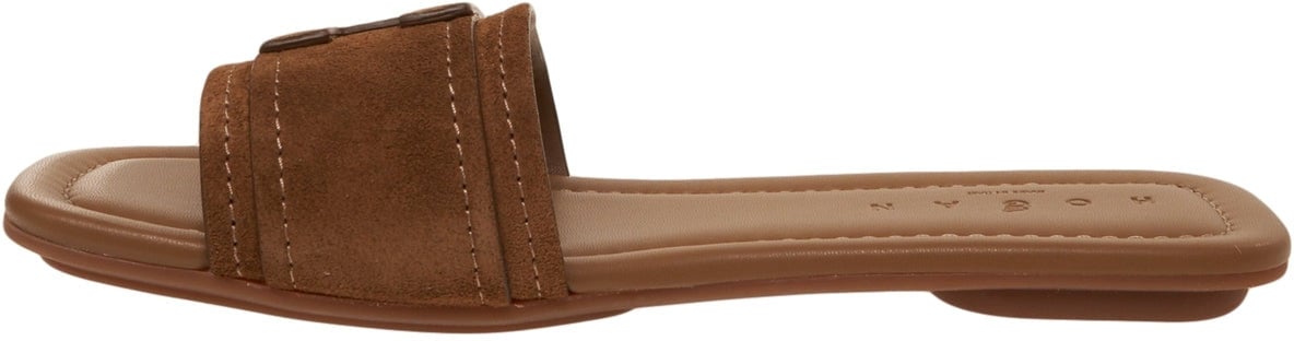 HOGAN Suede sandals Bruin