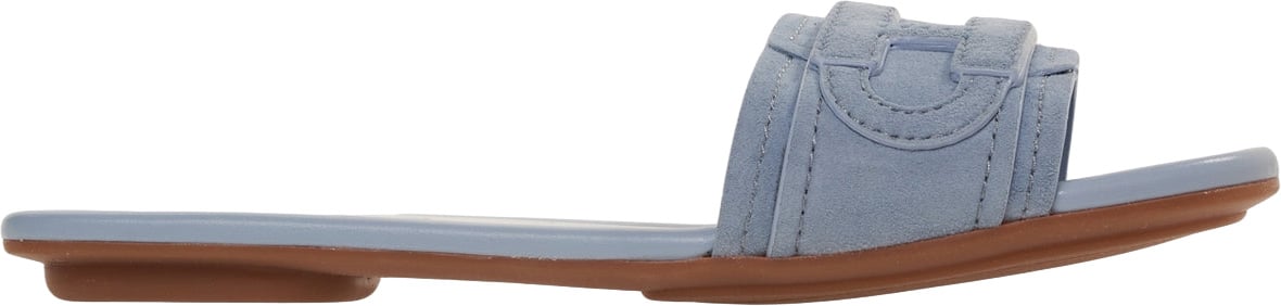 HOGAN Suede sandals Blauw