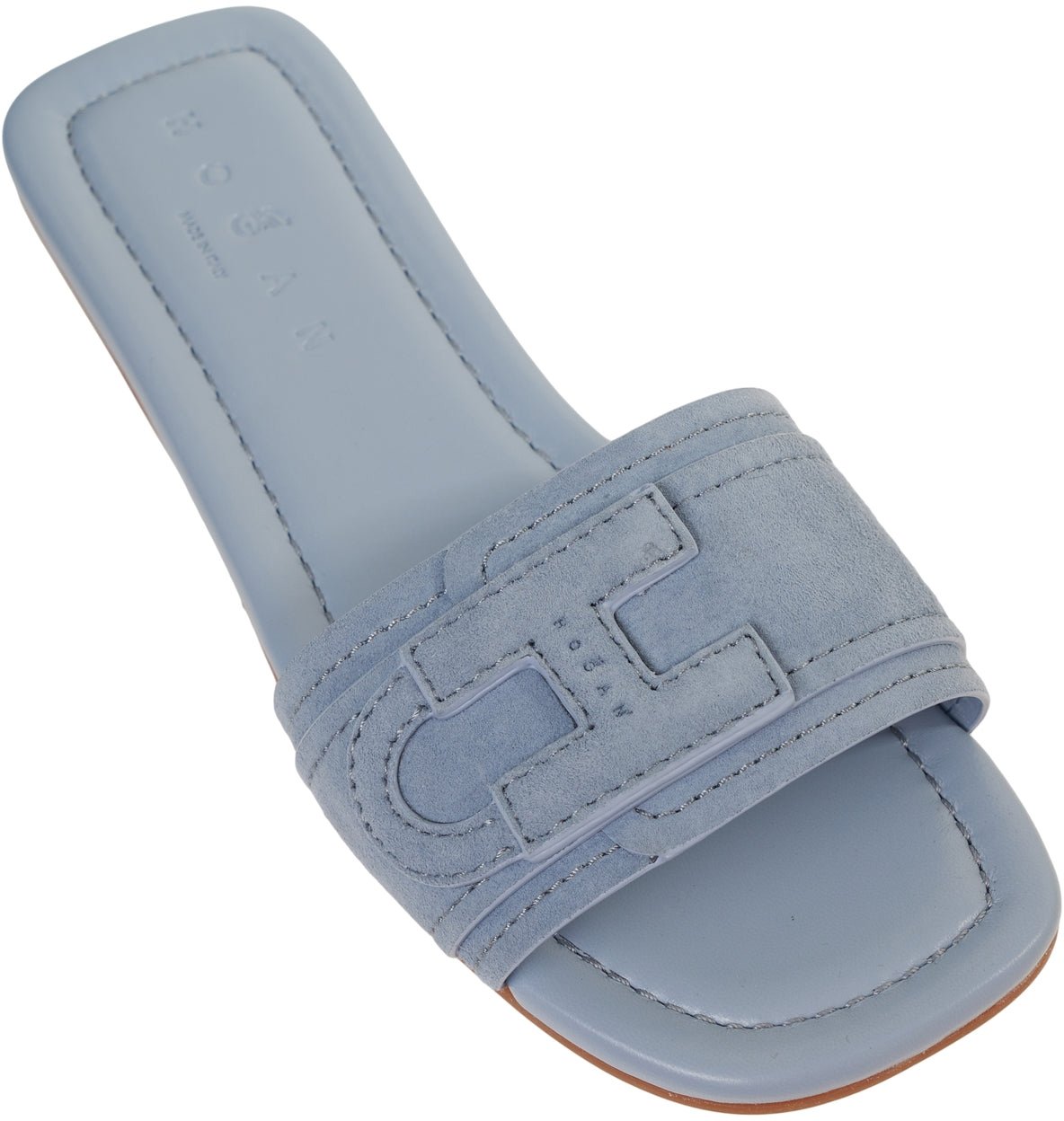 HOGAN Suede sandals Blauw