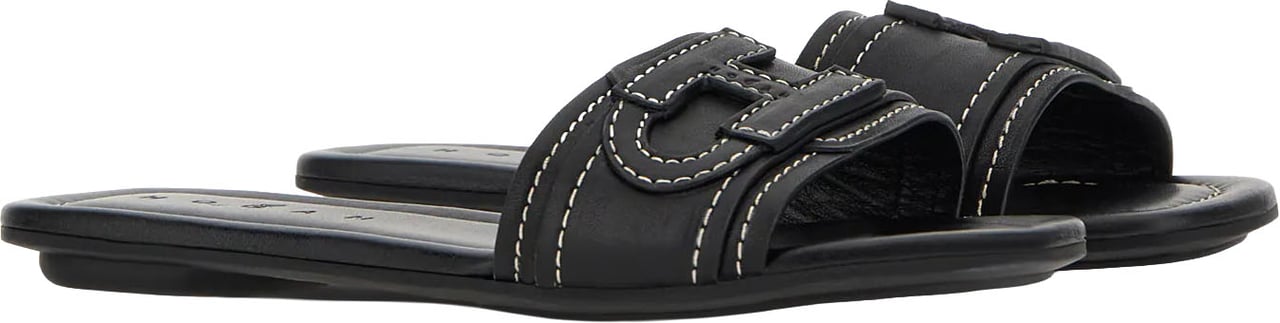 HOGAN Sandals Nero Zwart