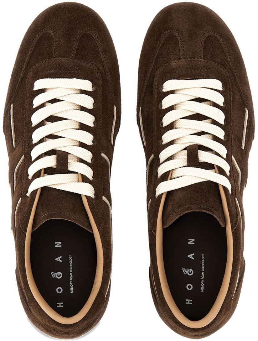 HOGAN Sneakers Brown Bruin
