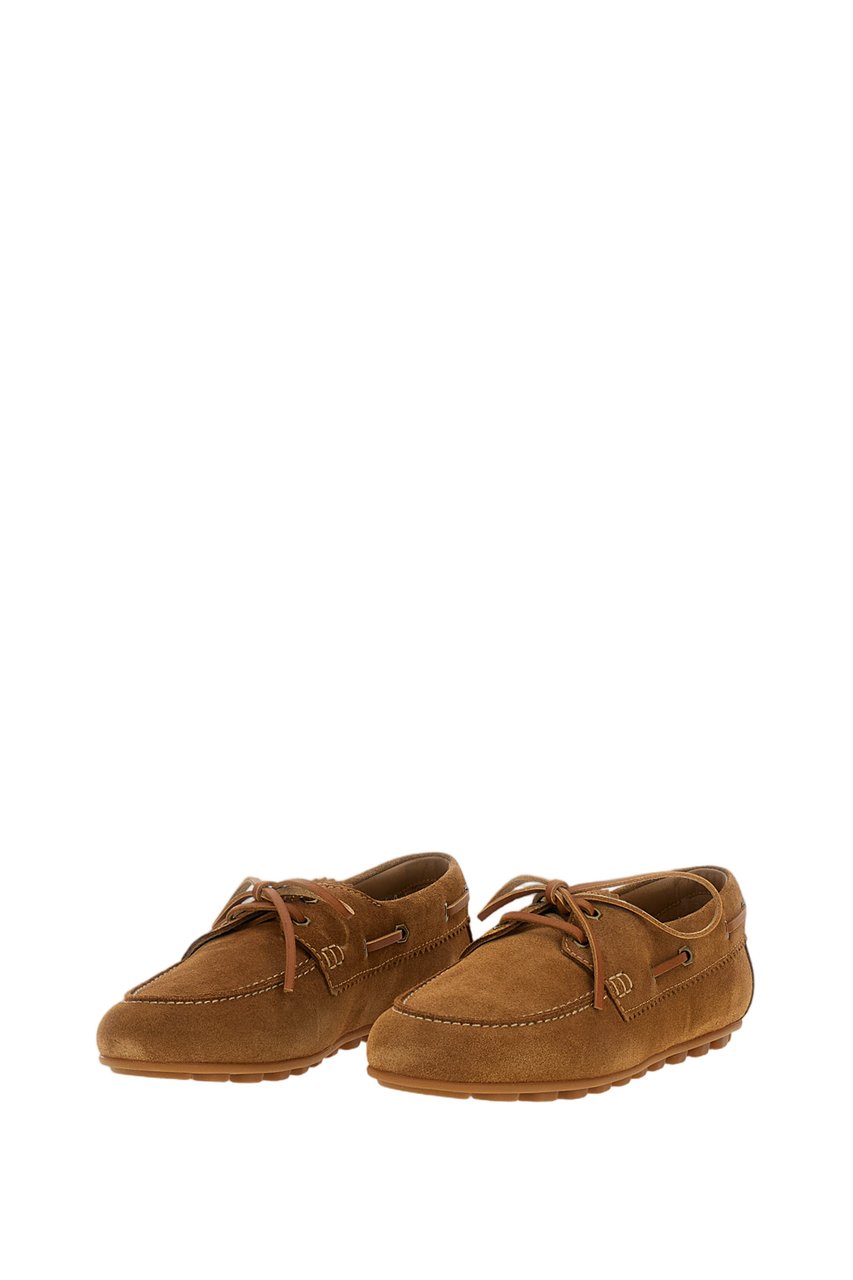 HOGAN H693 Boat Shoes Bruin