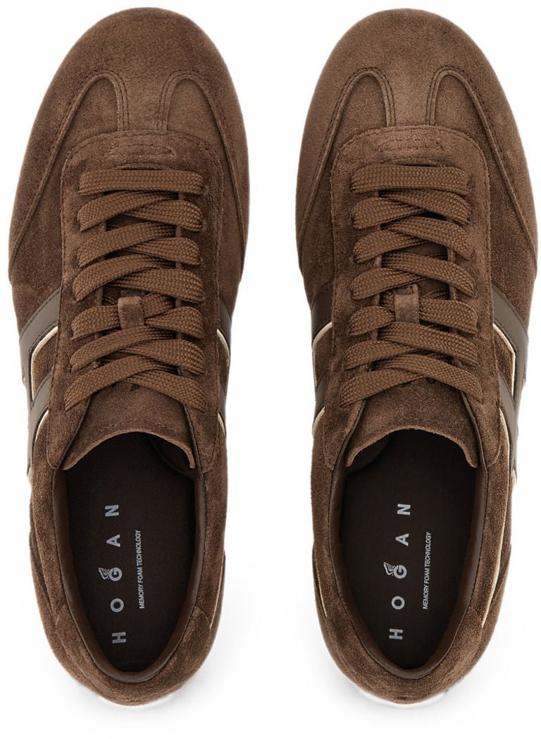 HOGAN Sneakers Brown Bruin