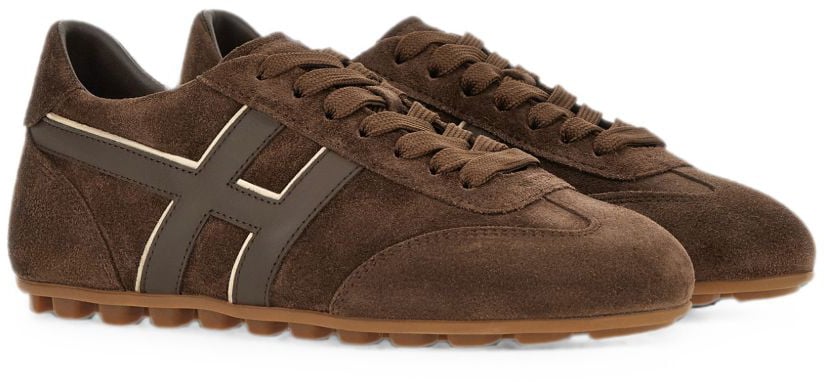 HOGAN Sneakers Brown Bruin