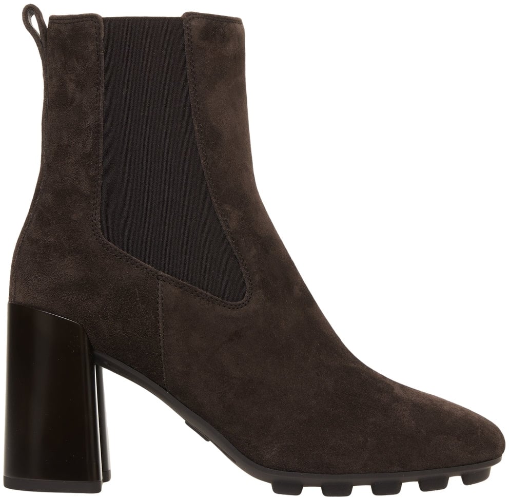 HOGAN Suede Chelsea boots Bruin