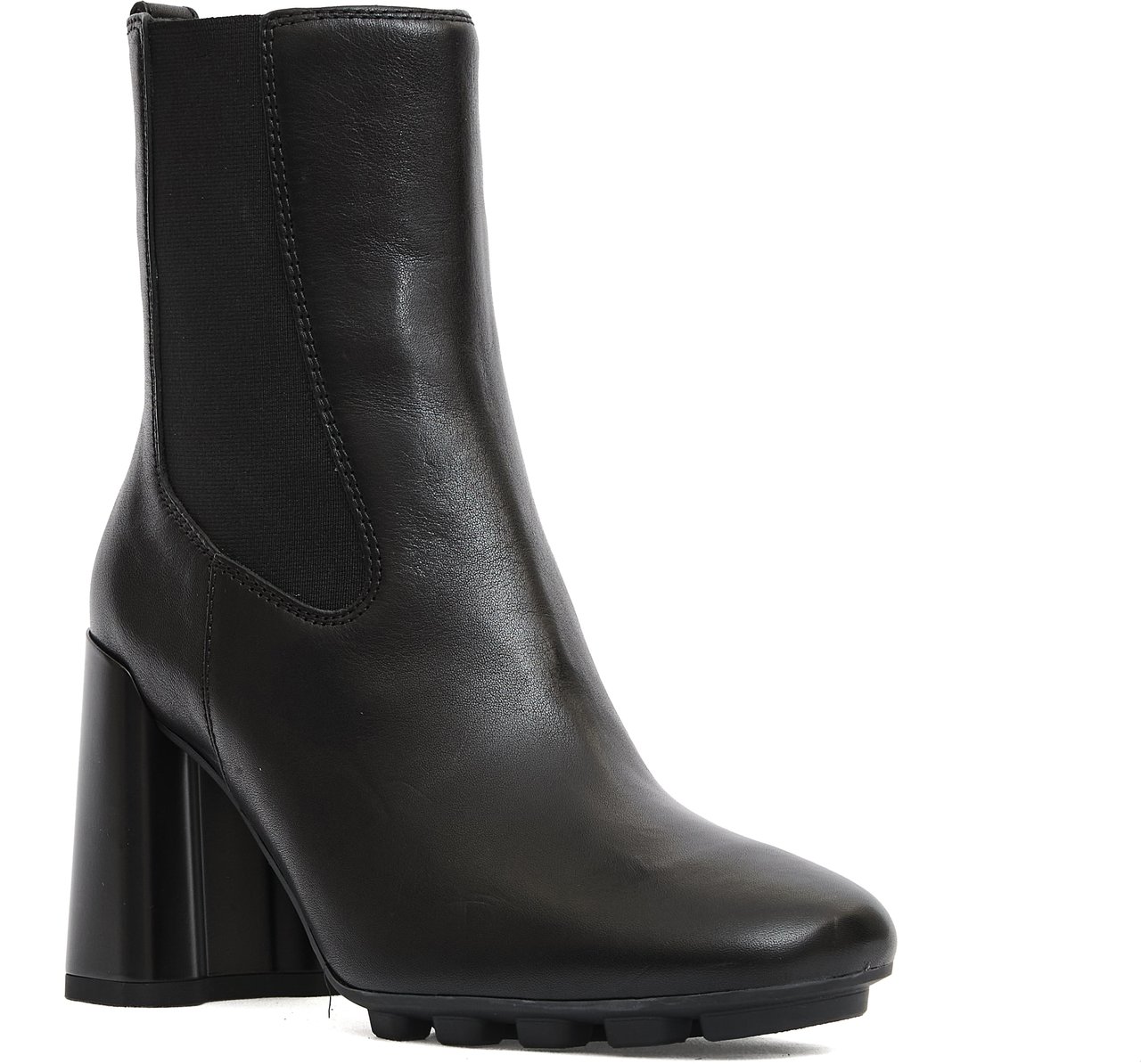 HOGAN Chelsea Pelle Nero T. 85 Mm Zwart