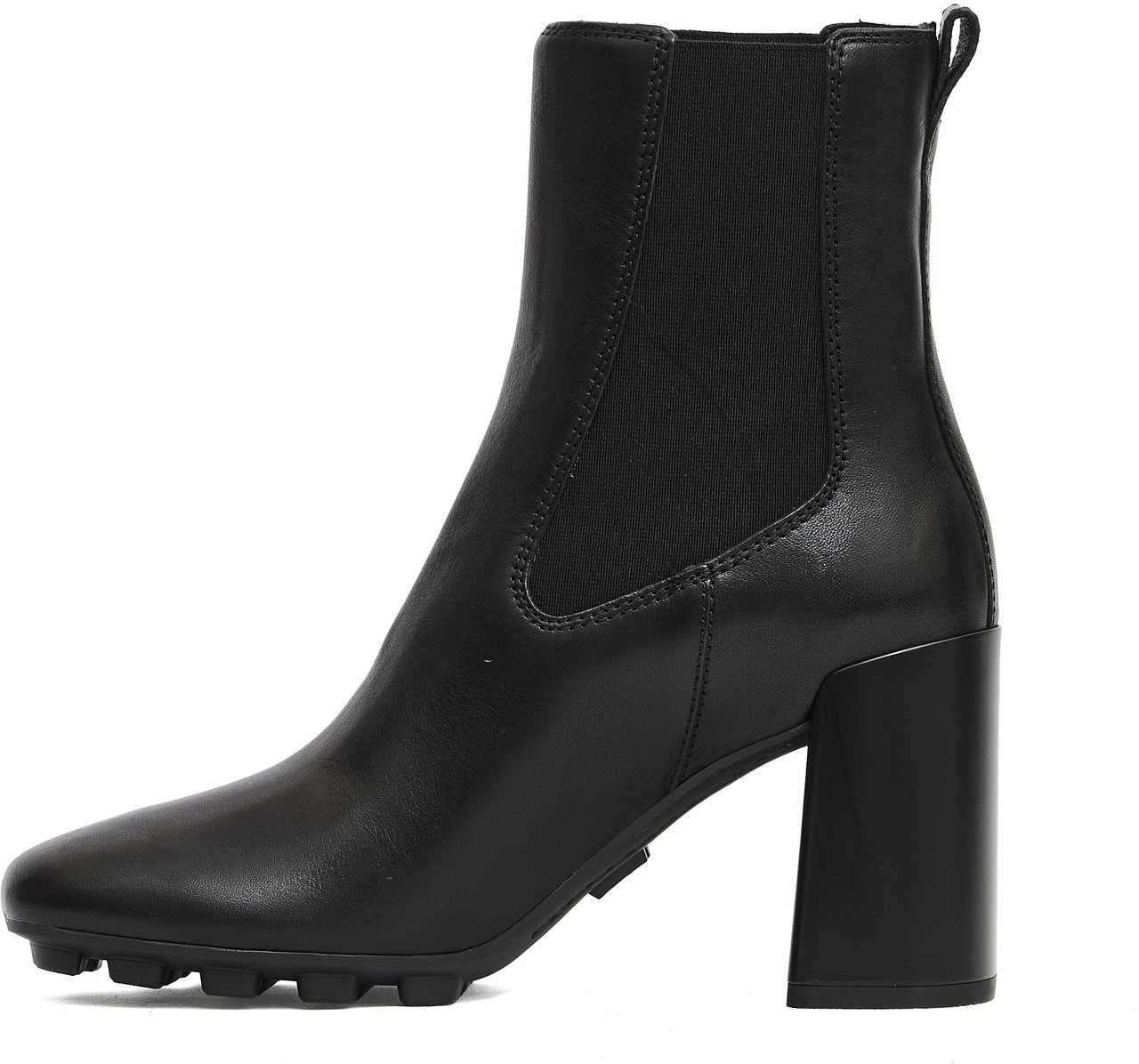 HOGAN Chelsea Pelle Nero T. 85 Mm Zwart